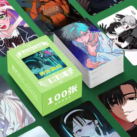 Alien Stage Manga Laser Lomo Card Album Comic Characters Photocard Fans Collection Cards 100 Pc/set