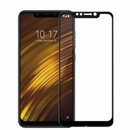 Tempered Glass Pocophone f1 Full Cover 5D Color 6D/ 9D/ - Black