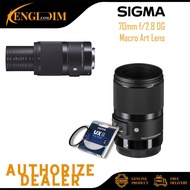 Sigma 70mm f/2.8 DG Macro Art Lens (SIGMA MALAYSIA 2 YEARS WARRANTY)