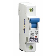 MCB Breakers 20A /1P MCB 6KA