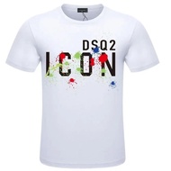 Pure Cotton Style Shirt T Men Letter NEWnew ICONDsq2 Fashion 6 202520252024Girls230133Brand Casual K