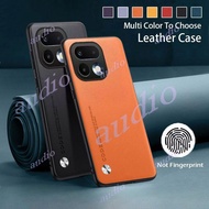 Realme 16 Pro 5G Casing For Realme 16 Pro 16Pro 16T Realme16 Pro 5G Plain Skin Leather Phone Case Fo