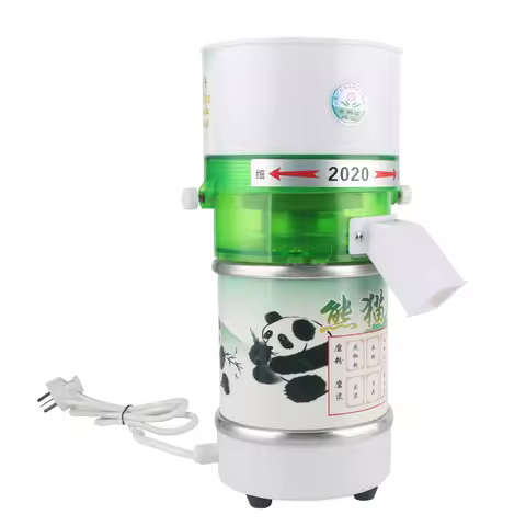 JL-120 Small Electric Refiner 220V Grinding Rice Milk Machine Stone Grinder 750W Wet and Dry Refiner