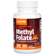 [PRE-ORDER] JARROW FORMULAS METHYL FOLATE 1000 MCG 100 VEGGIE CAPS - 5-MTHF 4GEN FOLICCID  ATECH HIG