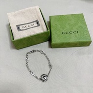 近全新 GUCCI太陽花logo手鍊