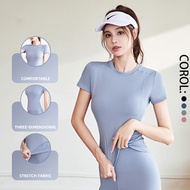 Gym Outfit Slim-fit Breathable Sports Shirt Outfit Yoga Top Gym Top Dri Fit Shirt for Woman