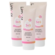 [LIMORA] Rice Glow Whitening Sunscreen SPF50+ PA+++ 70ml × 3 / Allergen-Free Hybrid UV Cream / No Ey