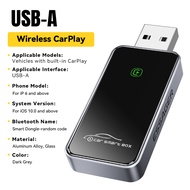 Essager อะแดปเตอร์ CarPlay ไร้สาย USB Type C WiFi 5G สำหรับ iPhone 6 iOS 10 ขั้วต่อโทรศัพท์ในรถยนต์