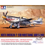 Tamiya Scale Models #61044 - 1/48 North American F-51D Mustang Korean WWII | Aircraft Series