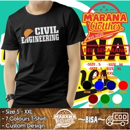 Civil Engineering T-shirts Civil Engineering Distro Clothes