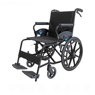 M-8/ Hubang Manual Wheelchair Steel PipeHBG11Elderly Wheelchair Disabled Wheelchair Disabled Disabled People's Nursing H