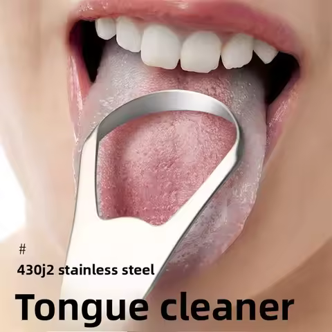 Tongue Scraper–Effectively Remove Tongue Coating&Bad Breath,Fresh Breath Oral Care Tool, Reusable&Du
