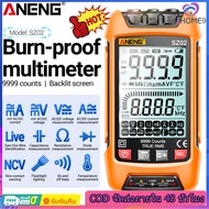 【มาถึงภายใน 2 วัน】🚚ANENG SZ02 สมาร์ทดิจิตอลมัลติมิเตอร์ 9999 นับค่า True RMS เครื่องวัดอุณหภูมิความต
