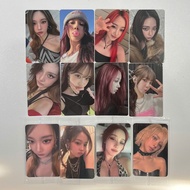Photocard aespa Dirty Work Official