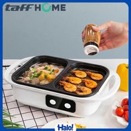 TAFFHOME Electric Hotpot BBQ Grill 2in1 Non-Stick 1300W - DYG-03