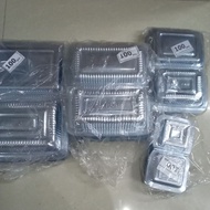 MKP Plastic Mica 3m 4M/ 5M/ 7M/ Food Plastic Mica/ Disposable Plastic Container 100 Pcs