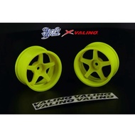 READY STOCK | Overdose (4 pcs) Buzz Break x VALINO R-SPEC Extreme Forging Fluorescent Off 7 RC Drift