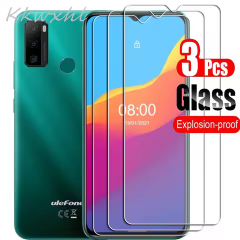 3PCS Tempered Glass For Ulefone Armor 10 11 5G 8 Pro 7E 9 9E X7 X8 X5 Pro Note 11P 7T 8P 8 9P X S11 
