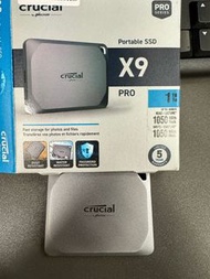 Crucial X9 Pro 1TB 便攜式 外置硬碟 SSD not hdd