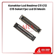 MESIN Realme C11 C12 C15 Lcd Connector Socket Fpc Lcd Connector 40 Pin In Machine Lcd Realme C15