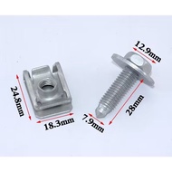 Benz C180C200C260E200E260 Engine Lower Guard Plate Screw Bottom Plate Screw benz Accessories