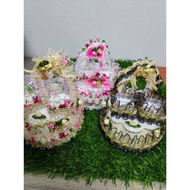 Ring holder BH0065, 2 ring holders, cute, unique, lovely ring holder, ring holder size 16.5cm x 16.5