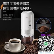 奶泡器德國咖啡研磨機電動磨豆機手搖手磨專用家用小型便攜式自動磨粉機