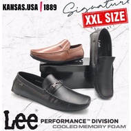 Plus Size XXL Lee Lifestyle Loafer Boat Shoes Kasut Sarung Lelaki Lee Saiz Besar