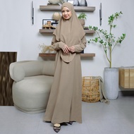 Lozy Hijab - Hafsha Abaya Set (Gamis Abaya Set with Hijab)