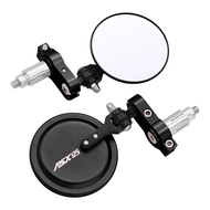 Suezwyu MSX125ใหม่สำหรับ Honda MSX125 MSX 125 Grom/sf 2013-2021 2020 2019สีดำพับได้3 "7/8กลม" กระจกม