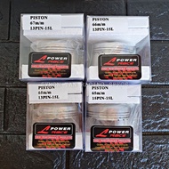 ♞✚Lhk Racing Blank Dome Piston Kit Set 57Mm 62Mm 63Mm 65Mm 66Mm 67Mm 68Mm 70Mm 72Mm Pin 13 14 15 16