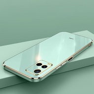 For VIVO T1X Case Protective Electroplating Shockproof Case VIVO T1X VIVOT1X Case Cover Silicone TPU