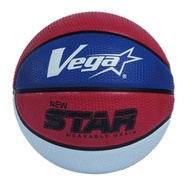 [Online Sports] VEGA ALL STAR Exclusive Wear-Resistant Particle Rubber Basketball (Red/Blue/White) 7