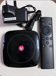 U TV Box 智能電視盒連遙控器 build in YouTube