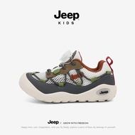 Jeep Jeep Boys Shoes Children Anti-slip Breathable Sports Shoes 2025 Soft-soled Girls Hiking Shoes