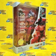 中古已開封 BANDAI DRAGONBALL Z SHF SON GOKU KAIOKEN 龍珠Z 孫悟空 界王拳