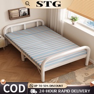 【𝟐-𝟑 𝐝𝐚𝐲𝐬 𝐝𝐞𝐥𝐢𝐯𝐞𝐫𝐲】Bed Frame katil single foldable bed with Mattress Bujang murah Bedroom  折疊床