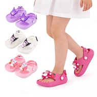 【Ship In 12h】0-5Y Girls EVA Flip Flops Cute Cartoon Soft Sole Non-slip Beach Home Slippers-DS0035
