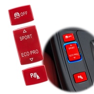 【No-Questions-Asked Refund】 Car Sport Eco Pro ESP Antislip Radar Sensor Switch Button Cover For BMW 