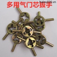 Electric Vehicle Valve Core Wrench Valve Key Valve Wrench Adjustable Deflation American Valve Wrench