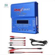 For  B6AC 80W RC Balance Charger+T Plug Cable Digital Li-Ion LiFe Nimh Nicd PB Lipo Battery Discharg