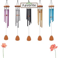 FAVORITEGOODS Metal Tubes Windchime, Zen Atmosphere Aluminum Aluminum Wind Chimes,  Pendant 26/32/37
