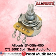 AllParts EP-0086-000 CTS 500K Split Shaft Guitar Audio Pot