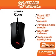HyperX Pulsefire Core Gaming Mouse Pixart 3327 Sensor 6200 DPI 7 Programmable Buttons NGENUITY Softw