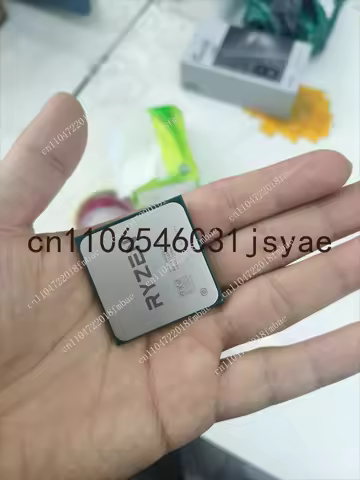 96MB L3 Cache, AM4 Socket, 3D V-Cache Gaming CPU Ryzen 5 5500X3D 6-Core 12-Thread Desktop Processor,