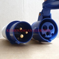 FORT MOBILE SOCKET MOUNTING + PLUG 3 PIN 2 PHASE 16A WATERPROOF SET