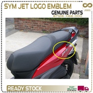 Sym Motors Jet Emblem Logo Original Genuine Side Cover Logo