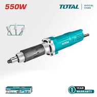 TOTAL Tools Wired Die Grinder + Die Grinder Bits (550W / 6mm) TG55061
