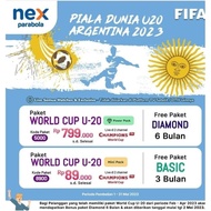 Paket World Cup U20 Argentina 2023 Mini Pack Nex Parabola