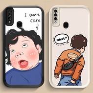 LF-22 Funny Kid Cartoon Shockproof Casing for OPPO A31 F15 A91 Reno 3 Realme 6i C3 5s 5i 5 Narzo 10 